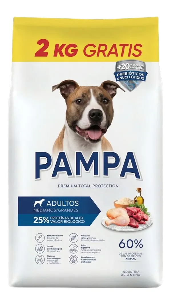 Pampa — Adulto (raza pequeña)